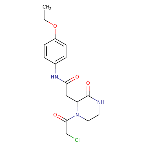 2-[1-(Chloroacetyl)-3-oxopiperazin-2-yl]-n-(4-ethoxyphenyl)acetamide