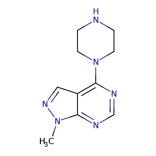 1-Methyl-4-(piperazin-1-yl)-1H-pyrazolo[3,4-d]pyrimidine