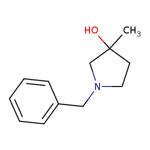 3-​Pyrrolidinol, 3-​methyl-​1-​(phenylmethyl)​-