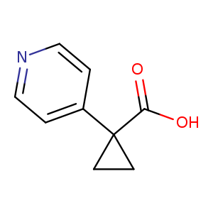 Cyclopropanecarboxylic acid, 1-(4-pyridinyl)-