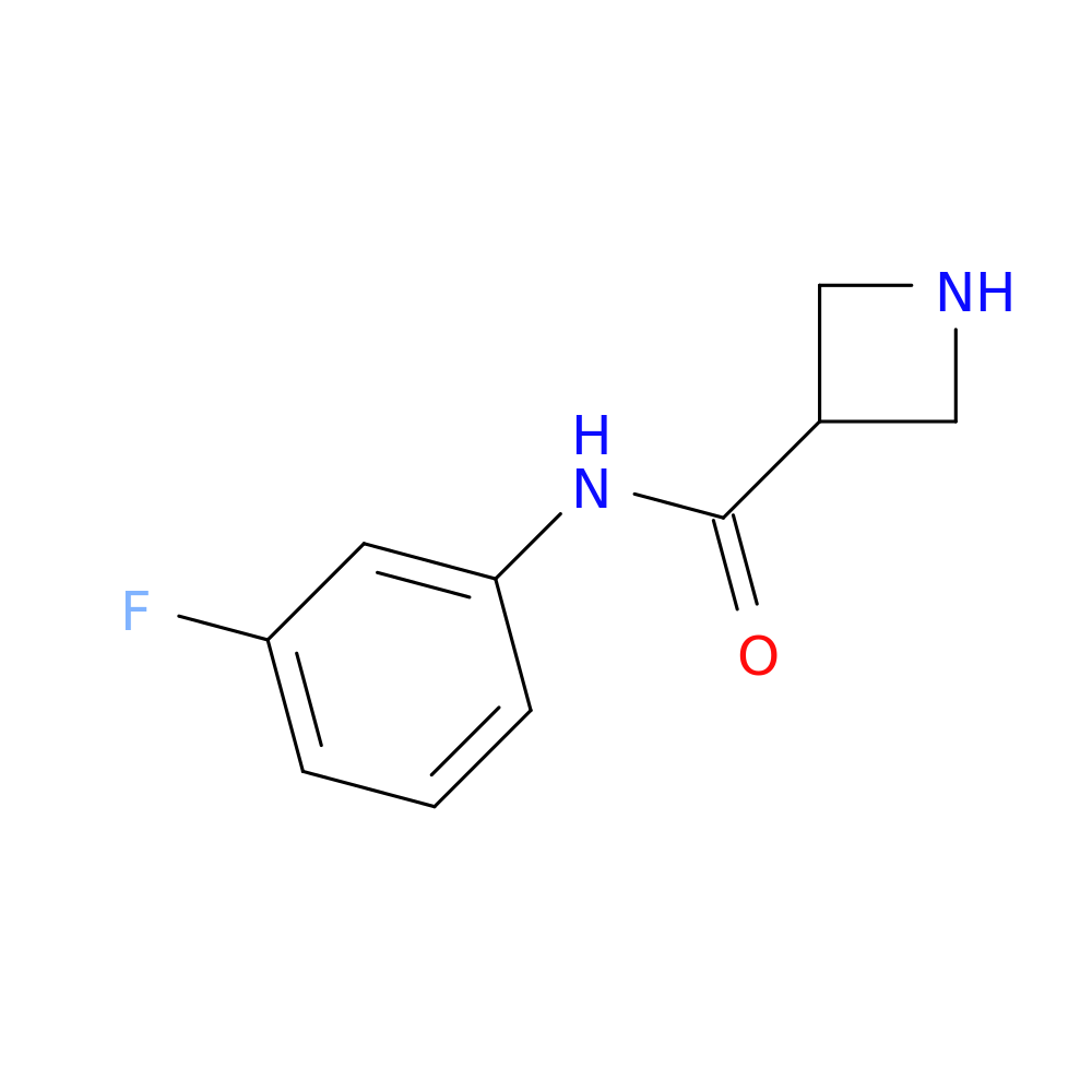 Azetidine-3-carboxylic acid (3-fluoro-phenyl)-amide