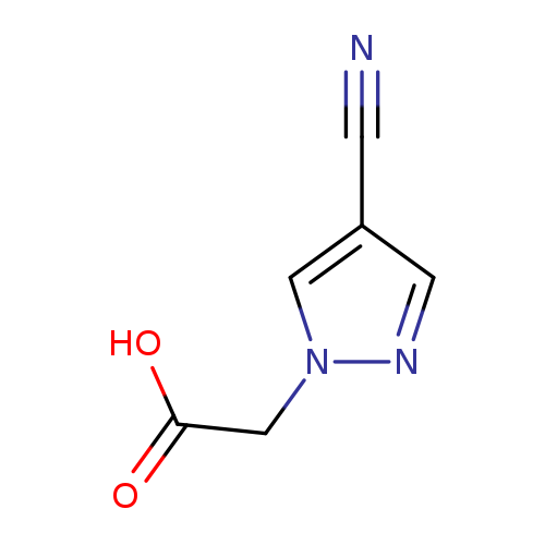 2-(4-cyano-1h-pyrazol-1-yl)acetic acid