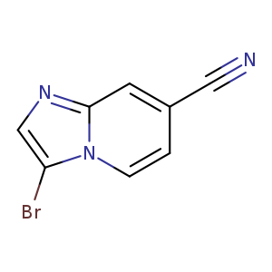 3-Bromoimidazo[1,2-a]pyridine-7-carbonitrile