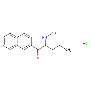 2-(methylamino)-1-(naphthalen-2-yl)pentan-1-one,monohydrochloride
