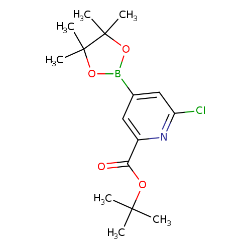 2-(t-Butoxycarbonyl)-6-chloropyridine-4-boronic acid, pinacol ester