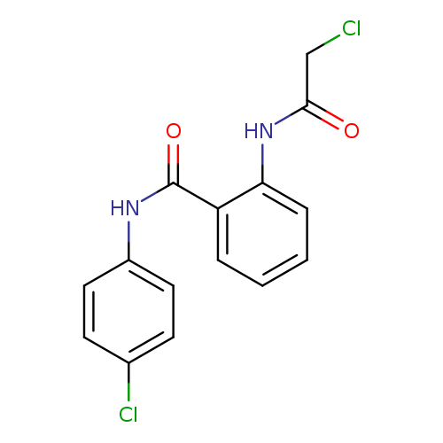 2-(2-chloroacetamido)-N-(4-chlorophenyl)benzamide