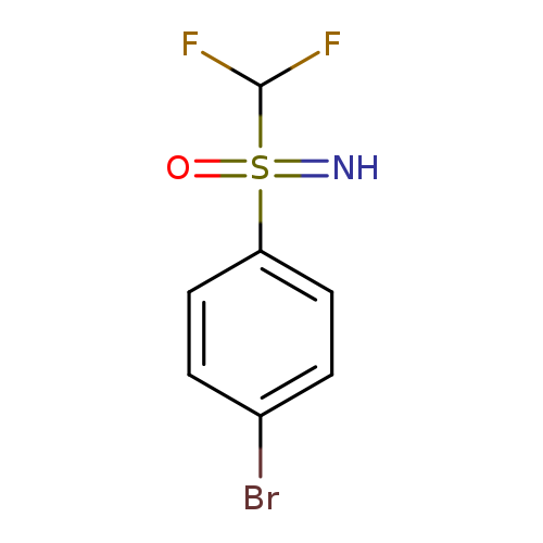 (4-bromophenyl)(difluoromethyl)imino-lambda6-sulfanone