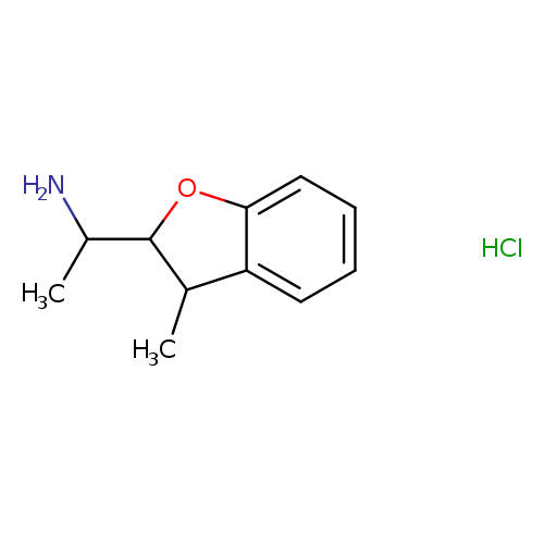 1-(3-Methyl-2,3-dihydro-1-benzofuran-2-yl)ethan-1-amine hydrochloride
