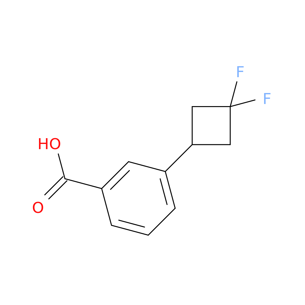 3-(3,3-difluorocyclobutyl)benzoic acid