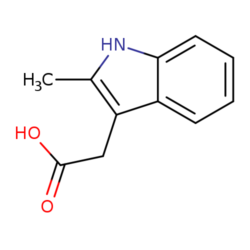 1H-Indole-3-acetic acid, 2-methyl-