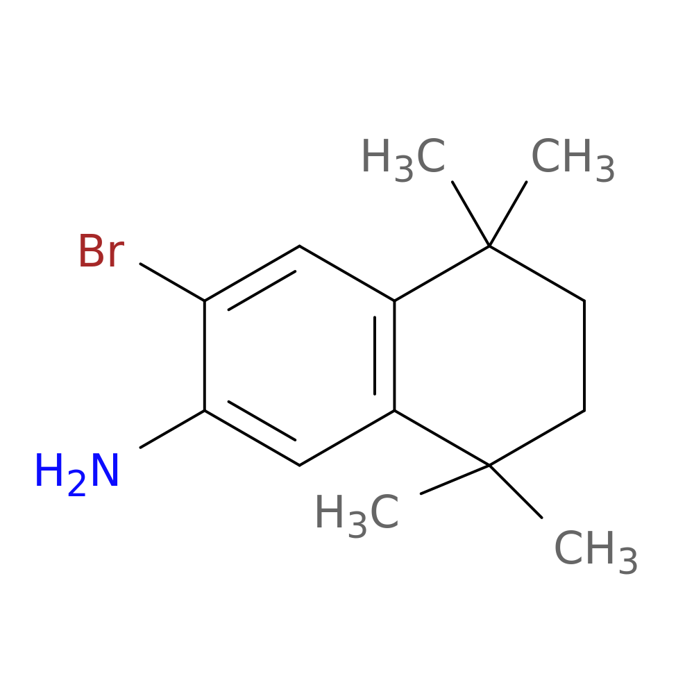 3-Bromo-5,5,8,8-tetramethyl-5,6,7,8-tetrahydronaphthalen-2-amine