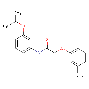 N-(3-isopropoxyphenyl)-2-(3-methylphenoxy)acetamide