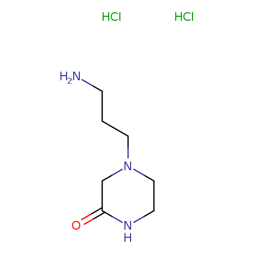 4-(3-Aminopropyl)-2-piperazinone dihydrochloride