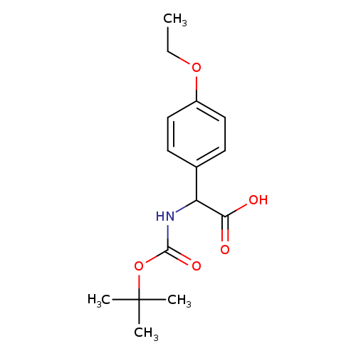 2-{[(tert-butoxy)carbonyl]amino}-2-(4-ethoxyphenyl)acetic acid