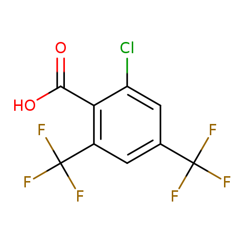 2-Chloro-4,6-bis(trifluoromethyl)benzoic acid