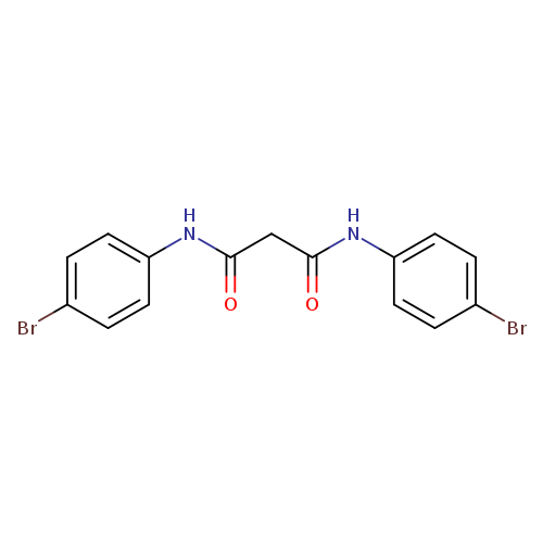 N,N'-bis(4-bromophenyl)propanediamide
