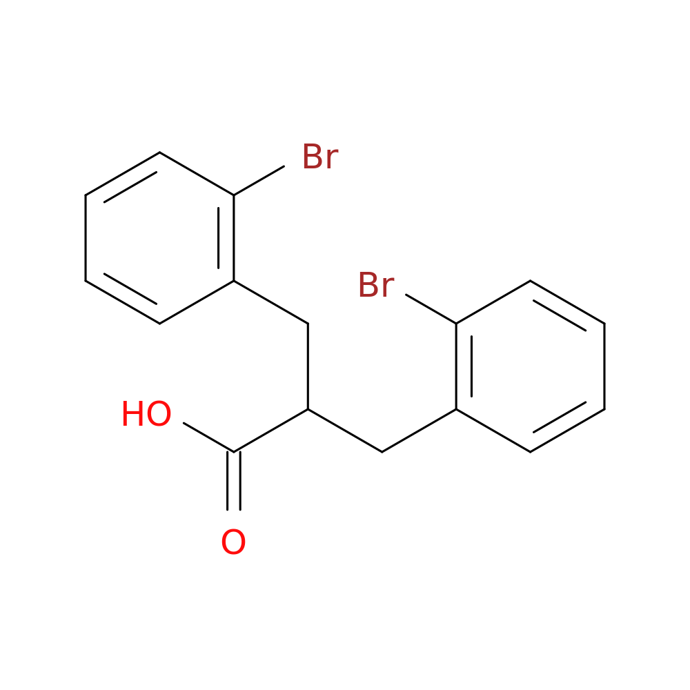 3-(2-bromophenyl)-2-[(2-bromophenyl)methyl]propanoic acid