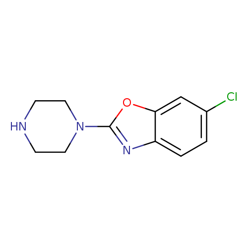 6-chloro-2-piperazin-1-yl-1,3-benzoxazole