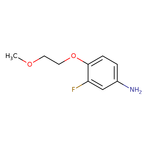 Benzenamine, 3-fluoro-4-(2-methoxyethoxy)-