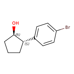rac-(1R,2S)-2-(4-bromophenyl)cyclopentan-1-ol