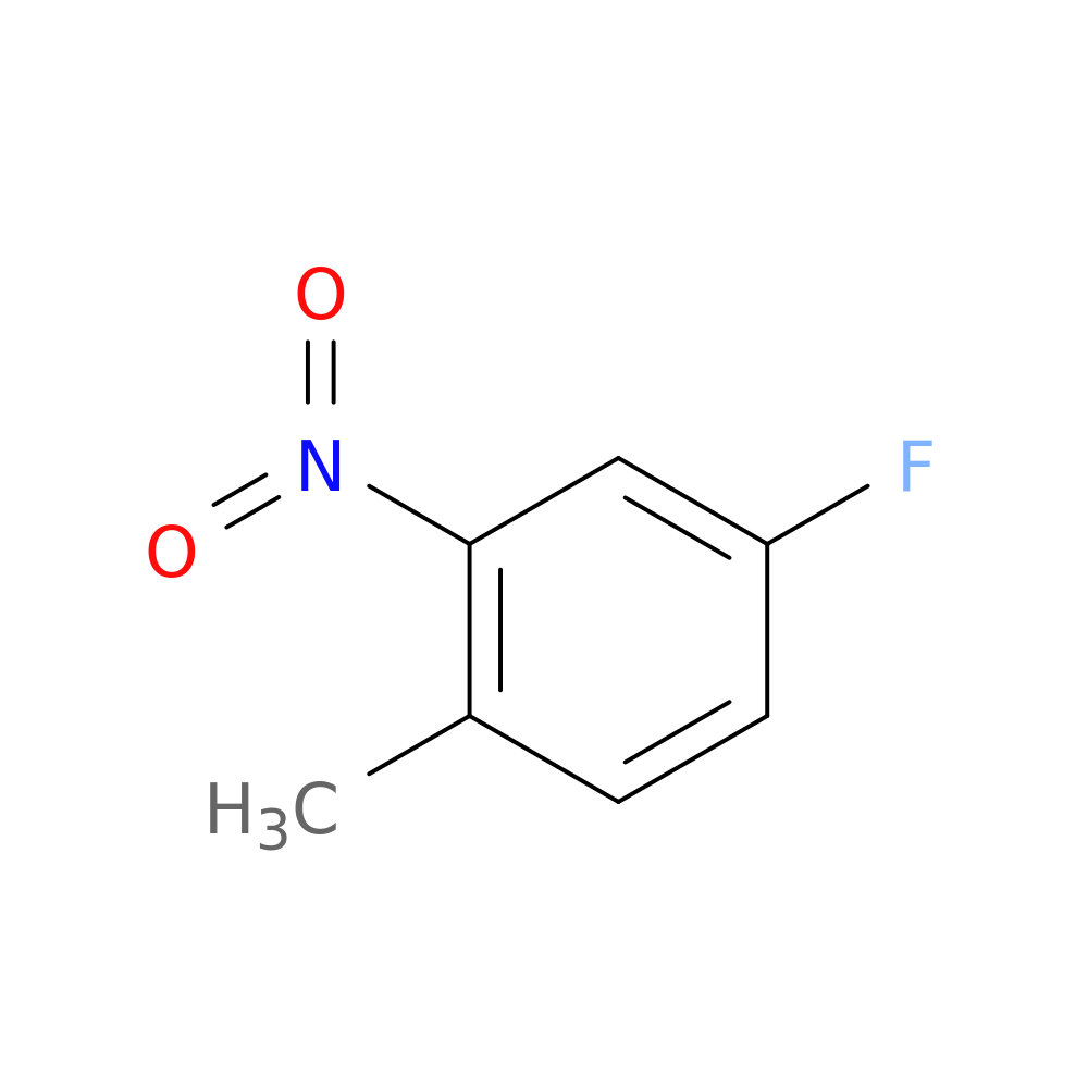 Benzene, 4-fluoro-1-methyl-2-nitro-
