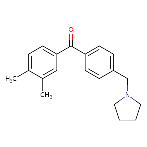 3,4-Dimethyl-4'-pyrrolidinomethyl benzophenone