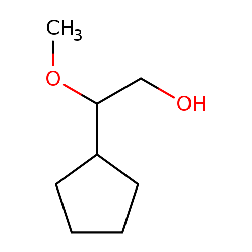 2-cyclopentyl-2-methoxyethan-1-ol