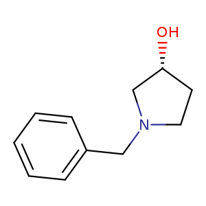 3-Pyrrolidinol, 1-(phenylmethyl)-, (3R)-