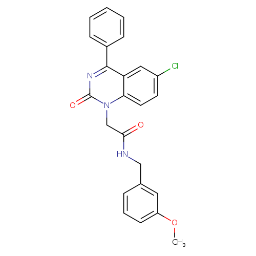 2-(6-chloro-2-oxo-4-phenyl-1,2-dihydroquinazolin-1-yl)-N-[(3-methoxyphenyl)methyl]acetamide