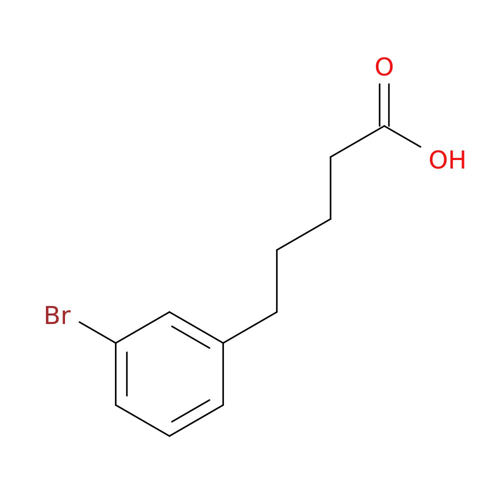 5-(3-Bromophenyl)pentanoic acid