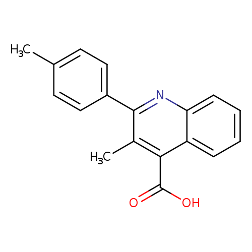 3-Methyl-2-(4-methylphenyl)quinoline-4-carboxylic acid