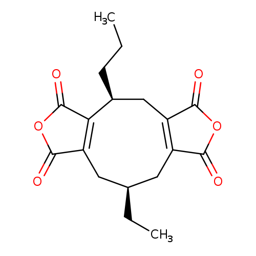 1H-Cyclonona[1,2-c:5,6-c']difuran-1,3,6,8(4H)-tetrone,10-ethyl-5,9,10,11-tetrahydro-4-propyl-, (4S,10R)-