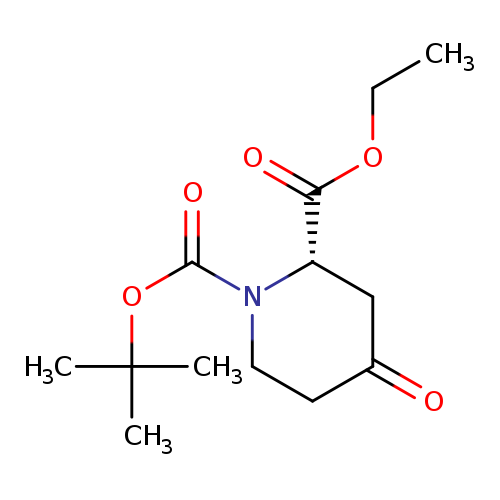 1,2-Piperidinedicarboxylic acid, 4-oxo-, 1-(1,1-dimethylethyl) 2-ethyl ester, (2S)-