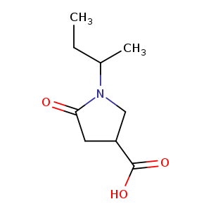 1-sec-Butyl-5-oxopyrrolidine-3-carboxylic Acid