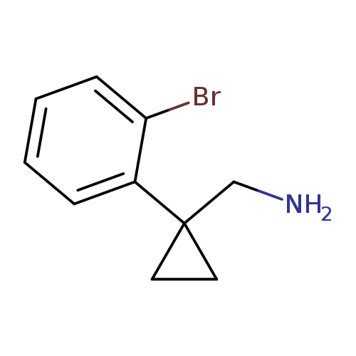 C-[1-(2-BROMO-PHENYL)-CYCLOPROPYL]-METHYLAMINE