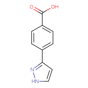 Benzoic acid, 4-(1H-pyrazol-3-yl)-