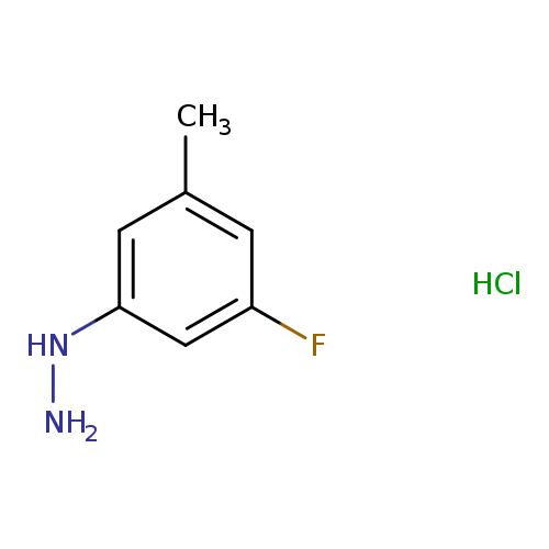 (3-fluoro-5-methylphenyl)hydrazinehydrochloride
