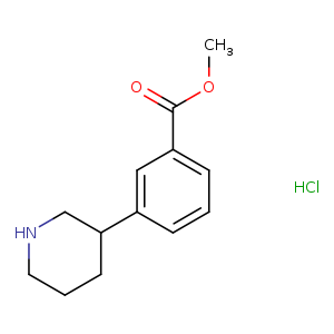 methyl 3-(piperidin-3-yl)benzoate hydrochloride