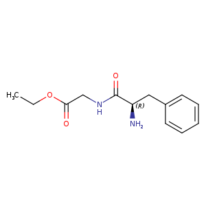 ethyl 2-[(2R)-2-amino-3-phenylpropanamido]acetate