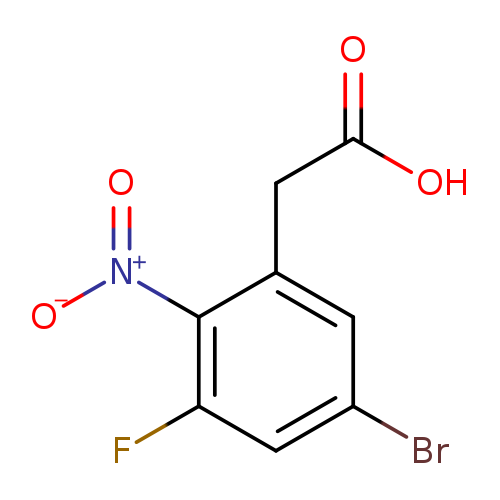 (5-Bromo-3-fluoro-2-nitrophenyl)acetic acid