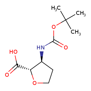 (2S,3S)-3-(tert-butoxycarbonylamino)tetrahydrofuran-2-carboxylic acid