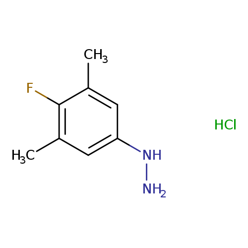 (4-Fluoro-3,5-dimethylphenyl)hydrazine hydrochloride