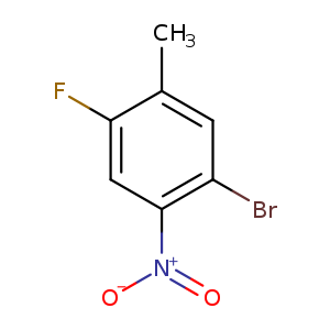 Benzene, 1-bromo-4-fluoro-5-methyl-2-nitro-