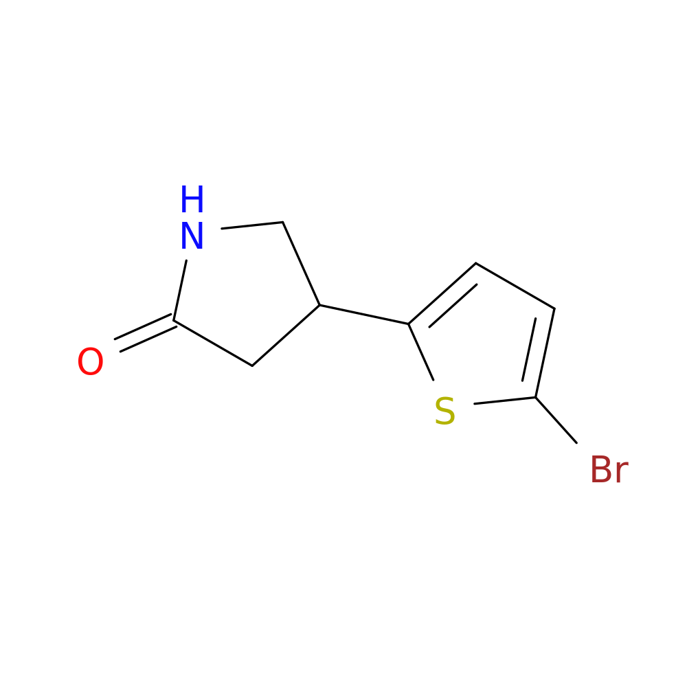 4-(5-bromothiophen-2-yl)pyrrolidin-2-one
