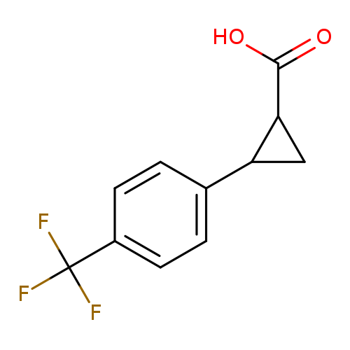 2-(4-(TRIFLUOROMETHYL)PHENYL)CYCLOPROPANECARBOXYLIC ACID