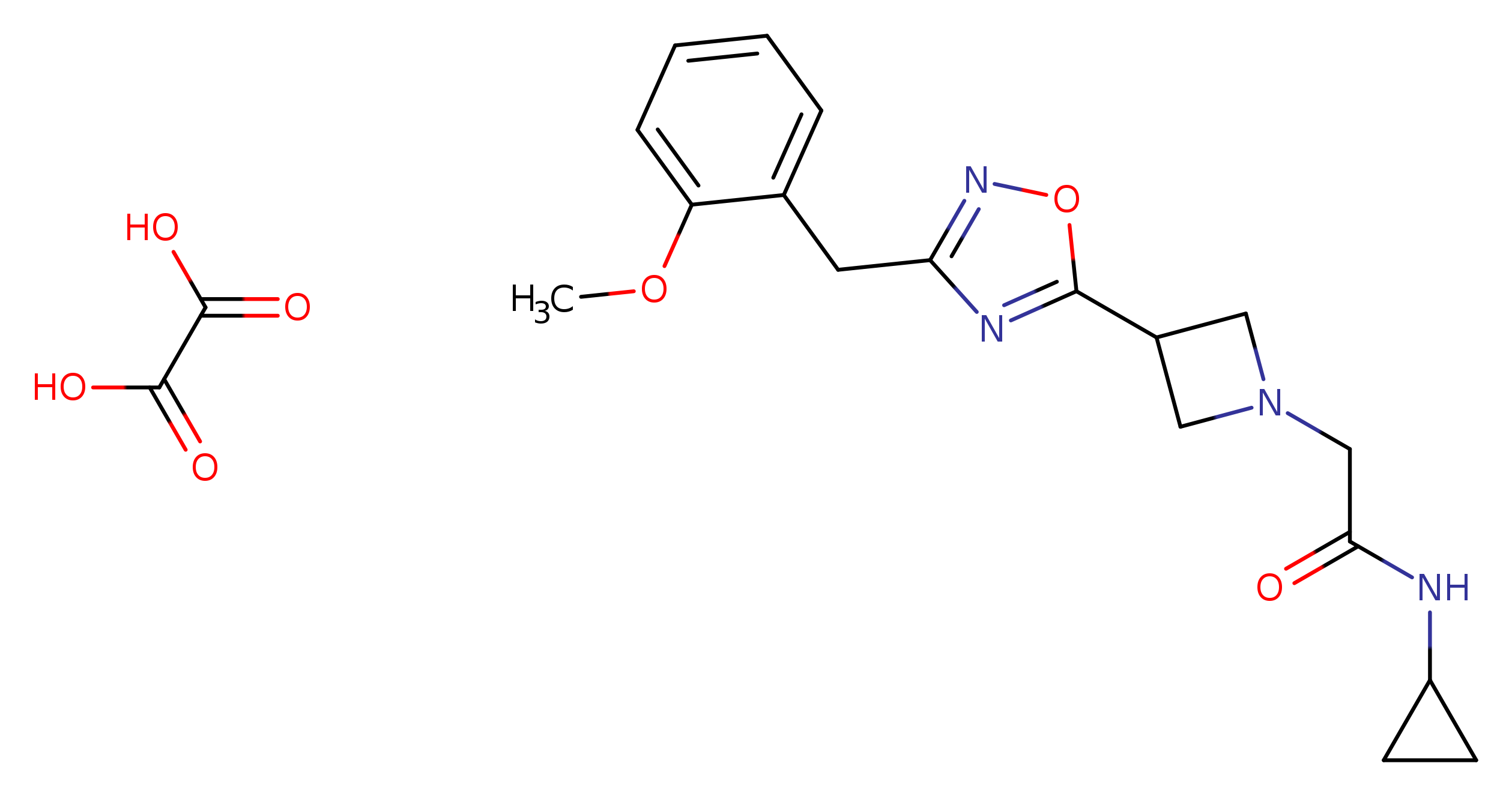 N-cyclopropyl-2-(3-{3-[(2-methoxyphenyl)methyl]-1,2,4-oxadiazol-5-yl}azetidin-1-yl)acetamide; oxalic acid