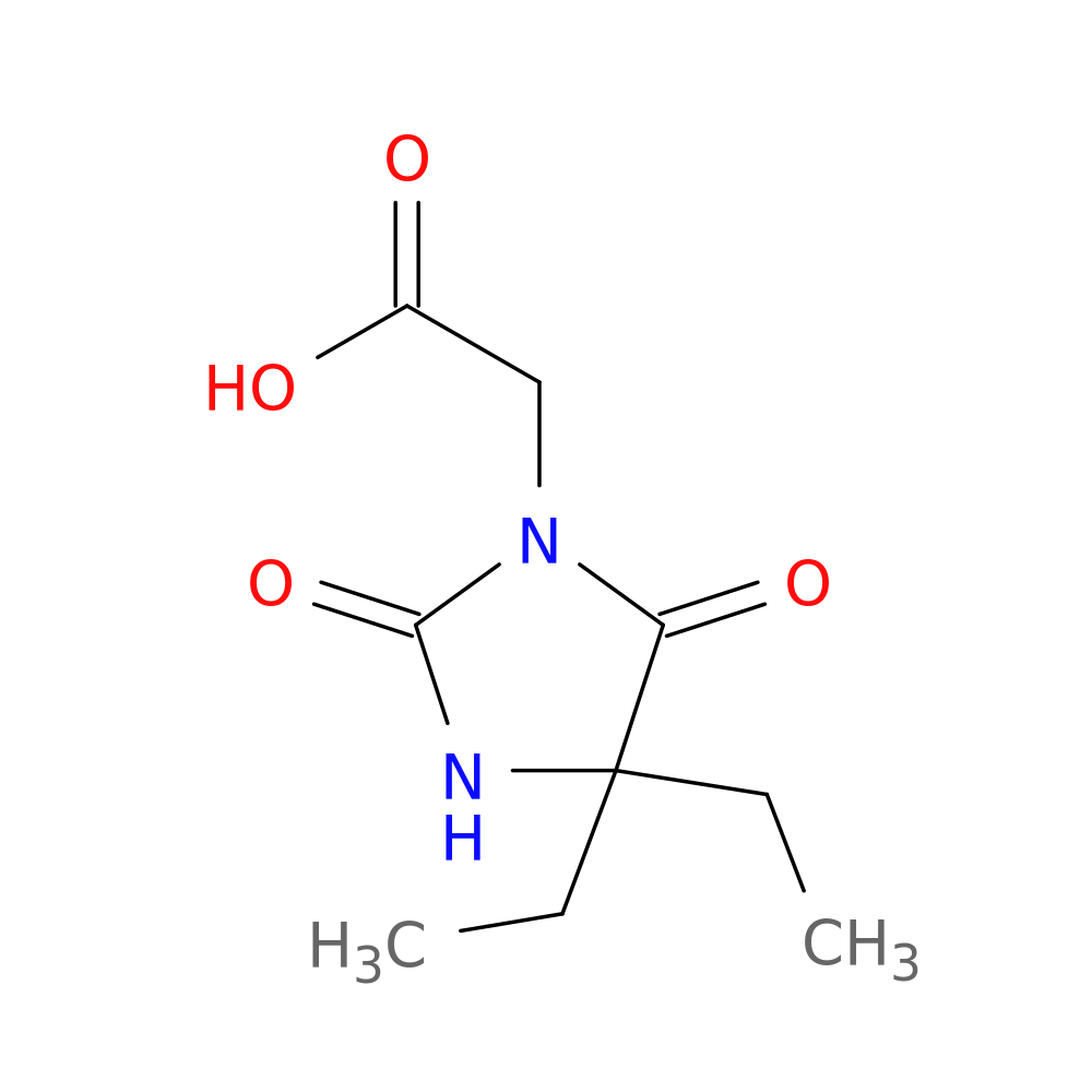 (4,4-Diethyl-2,5-dioxoimidazolidin-1-yl)acetic acid