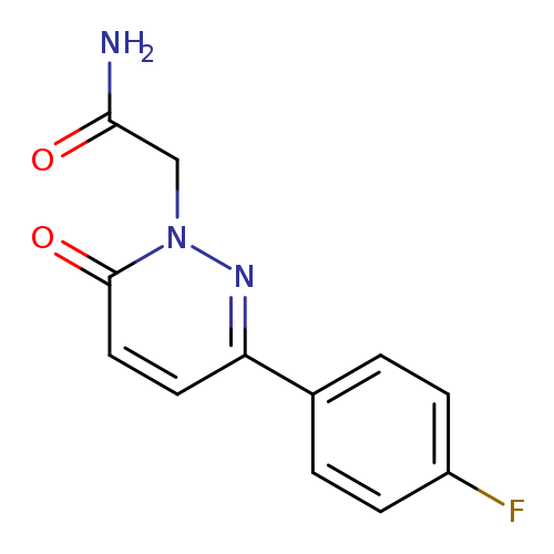 2-[3-(4-Fluoro-phenyl)-6-oxo-6H-pyridazin-1-yl]-acetamide
