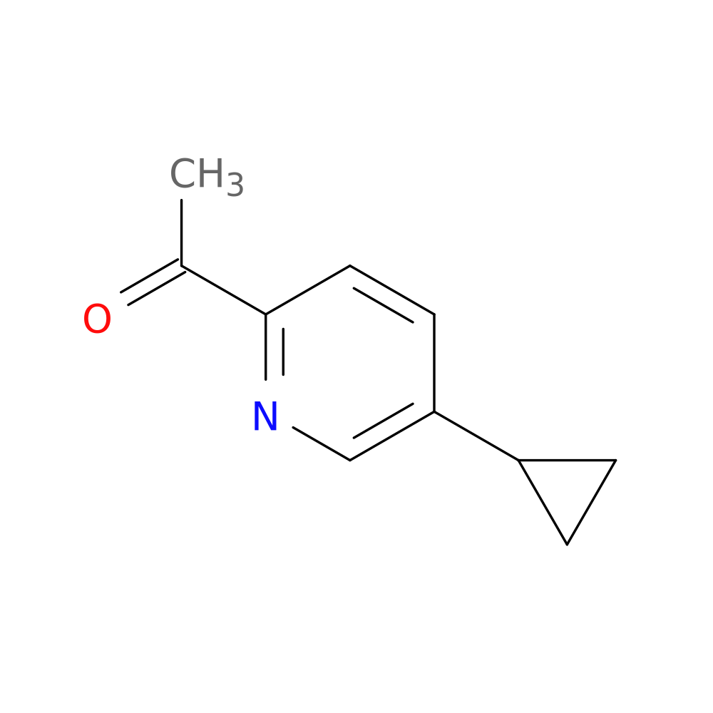 Ethanone, 1-(5-cyclopropyl-2-pyridinyl)-