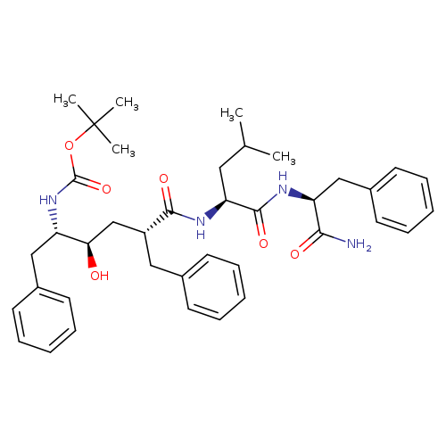 L-Phenylalaninamide, N-[(2R,4R,5S)-5-[[(1,1-dimethylethoxy)carbonyl]amino]-4-hydroxy-1-oxo-6-phenyl-2-(phenylmethyl)hexyl]-L-leucyl-